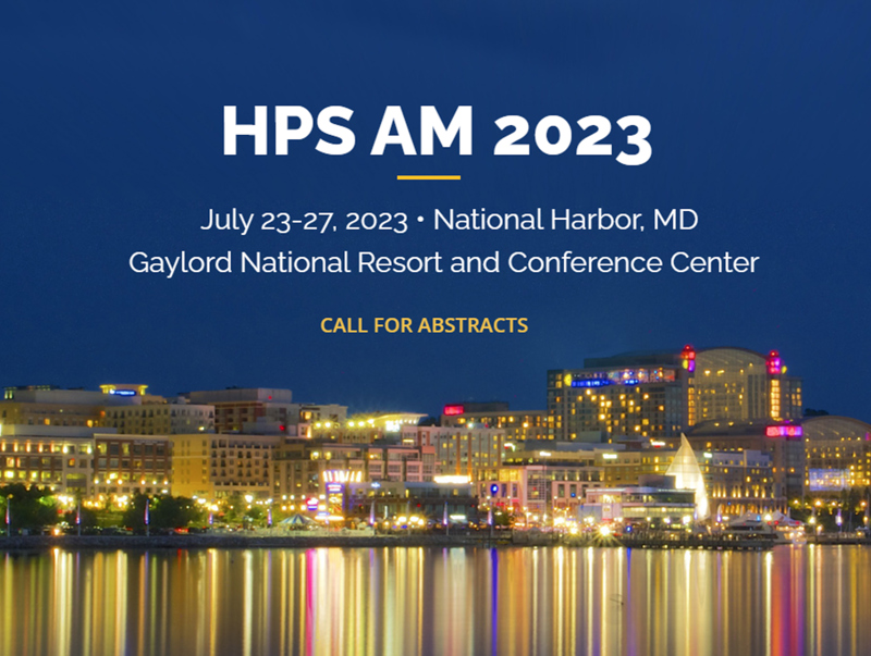Health Physics Society Annual Meeting (National Harbor, MD)